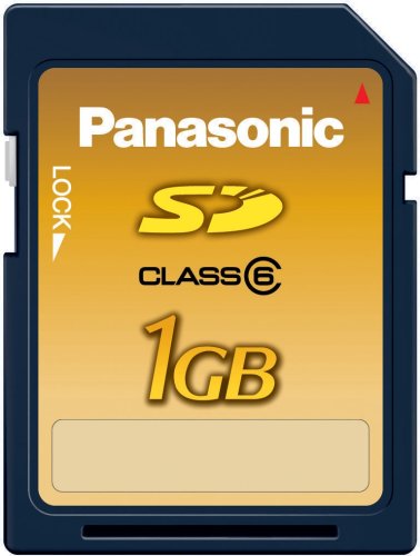 パナソニック SDメモリーカード 1GB RP-SDV01GL1A