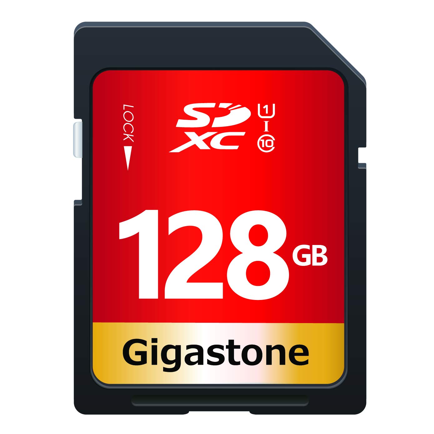 Gigastone 128GB SDカード UHS-I U1 Class 10 SDXC メモリーカード 高速 フルHD ビデオ デジタルカメラ SD c