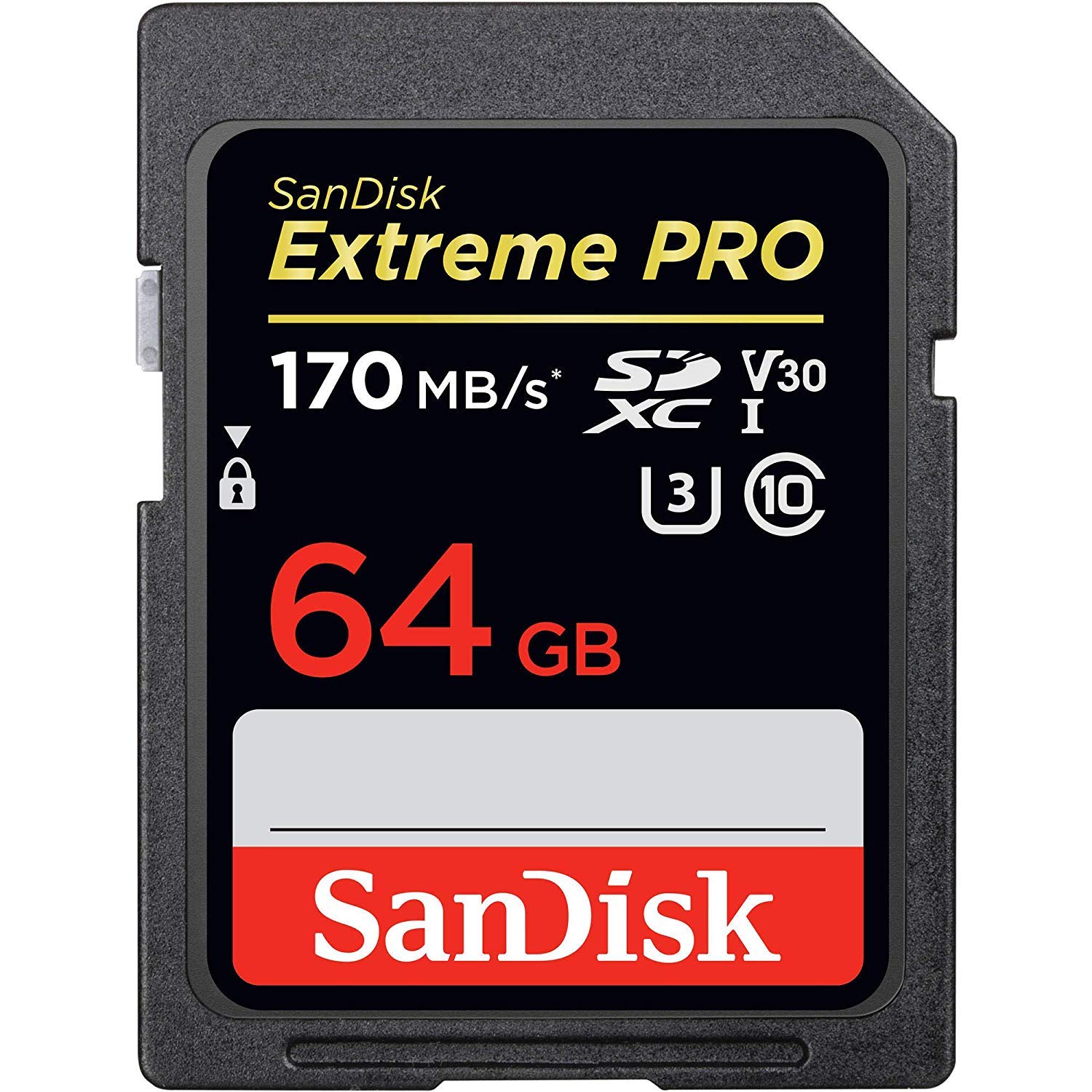 SanDisk 5年削除 サンディスク Extreme Pro SDXC 64GB カード UHS-I 超高速U3 V30 Class10 4K対応 並行