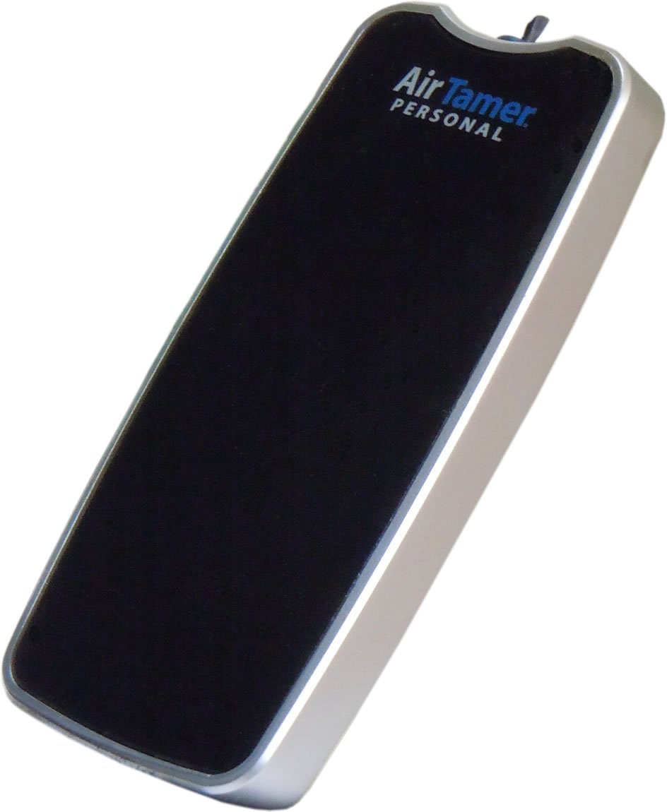 花粉 タバコの煙対策に USB 携帯用 首掛け式 空気清浄機 イオン発生器 エアー テイマー AT