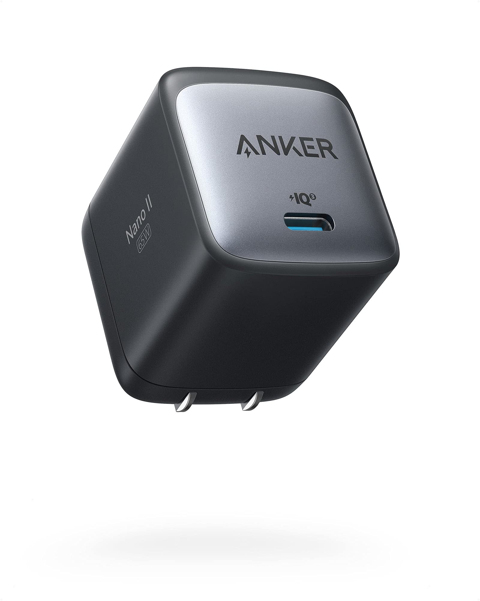 Anker Nano II 65W PD 充電器 USB-C独自技術Anker GaN II採用PD対応PSE技術基準適合折りたたみ式プ